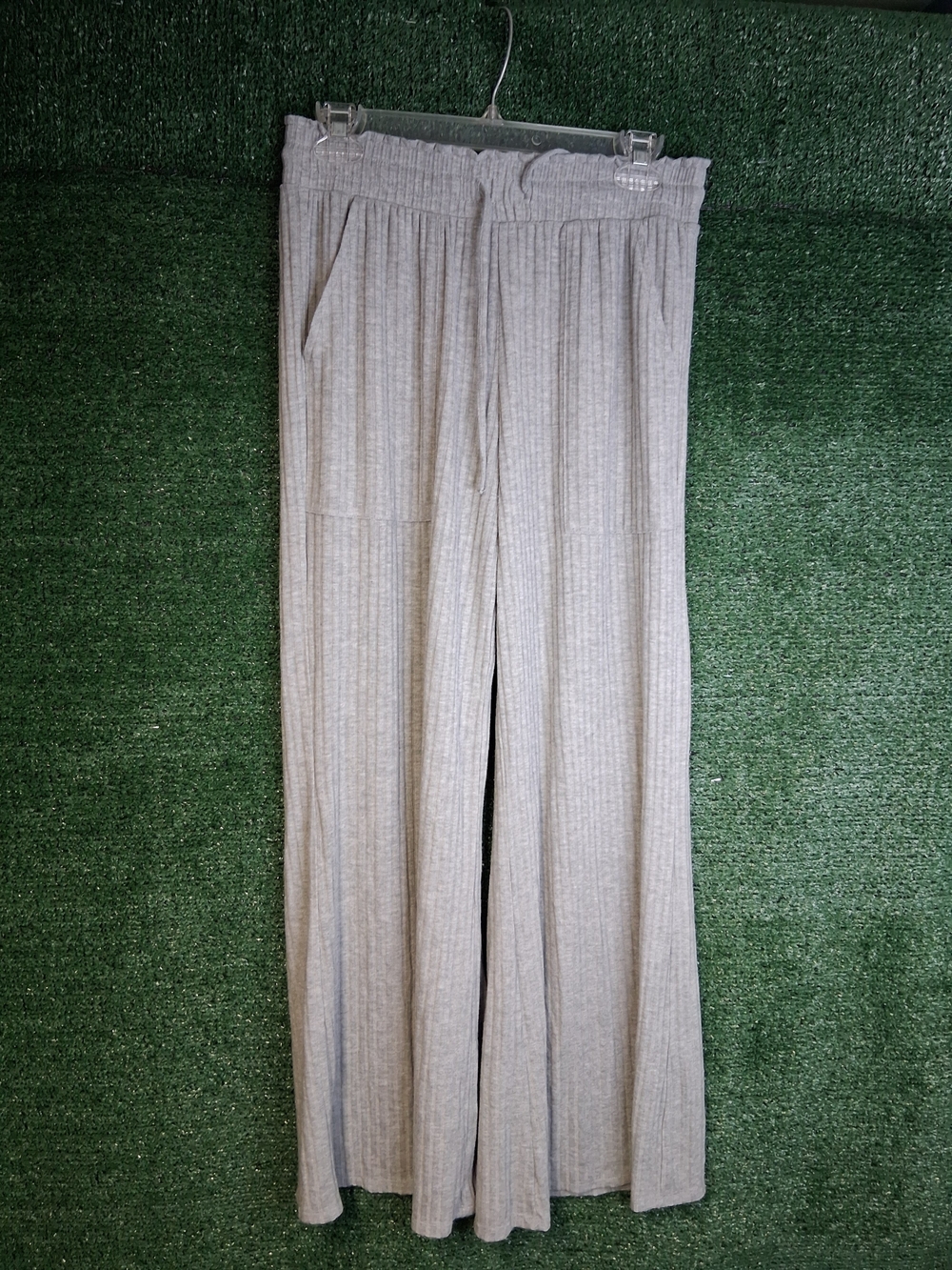 stars above Heather Gray Ribbed Loungewear Pants